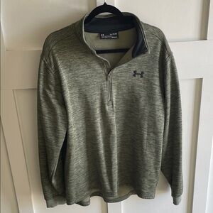 Under Armour Olive Quarter-Zip Top